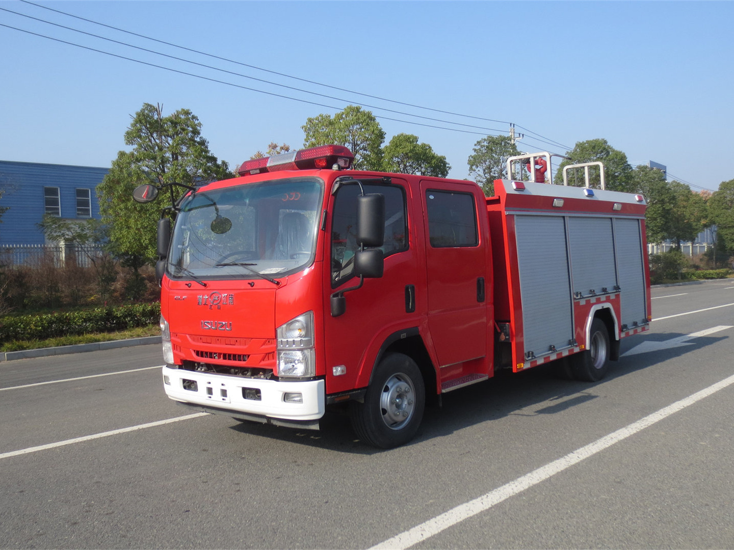 3.5噸五十鈴泡沫消防車